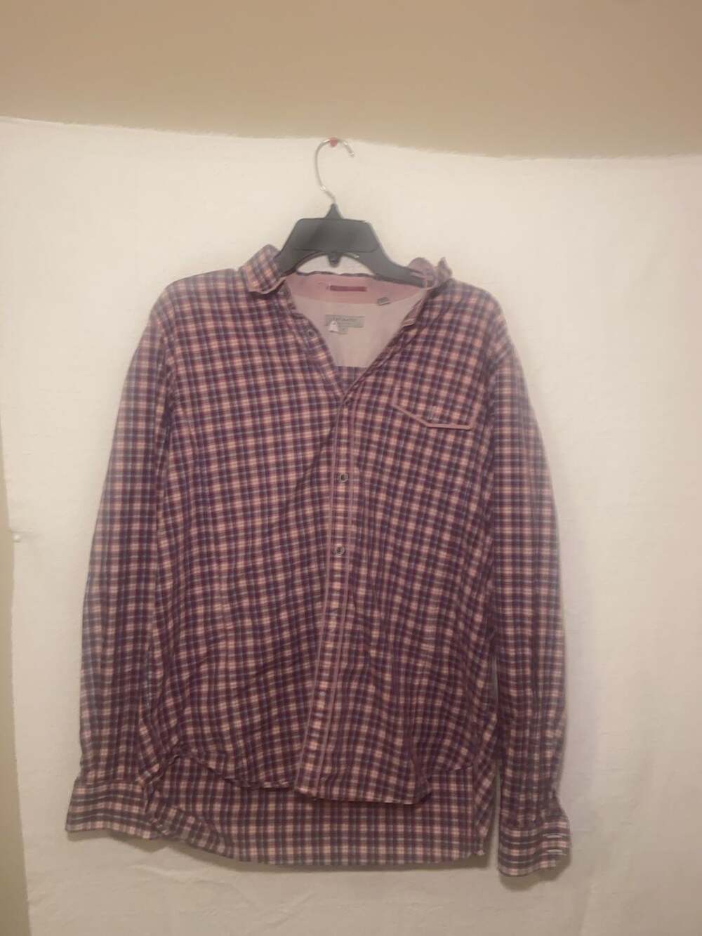 Ted Baker London Men's Plaid Button Down Shirt Size 5